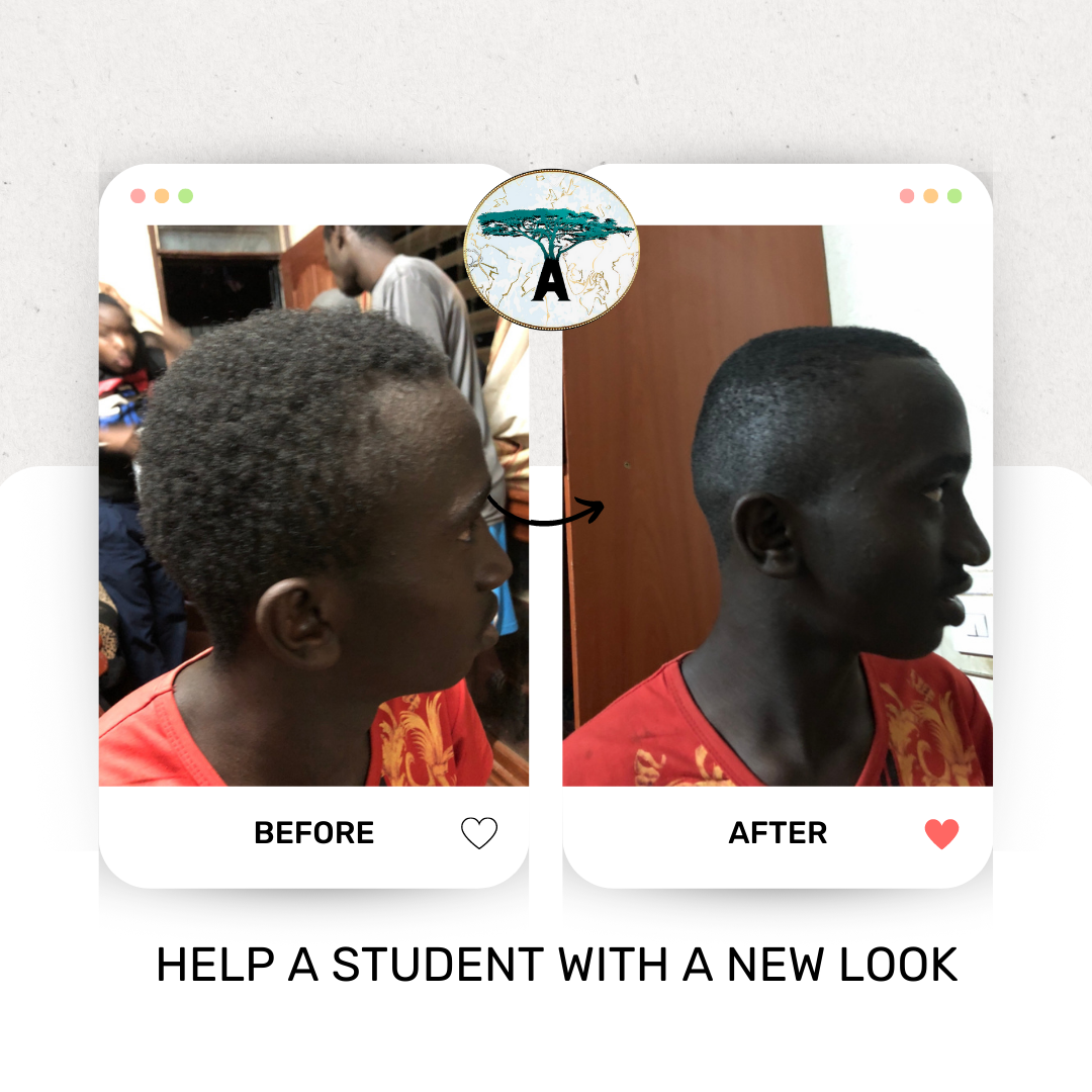 Sponsor a hair cut