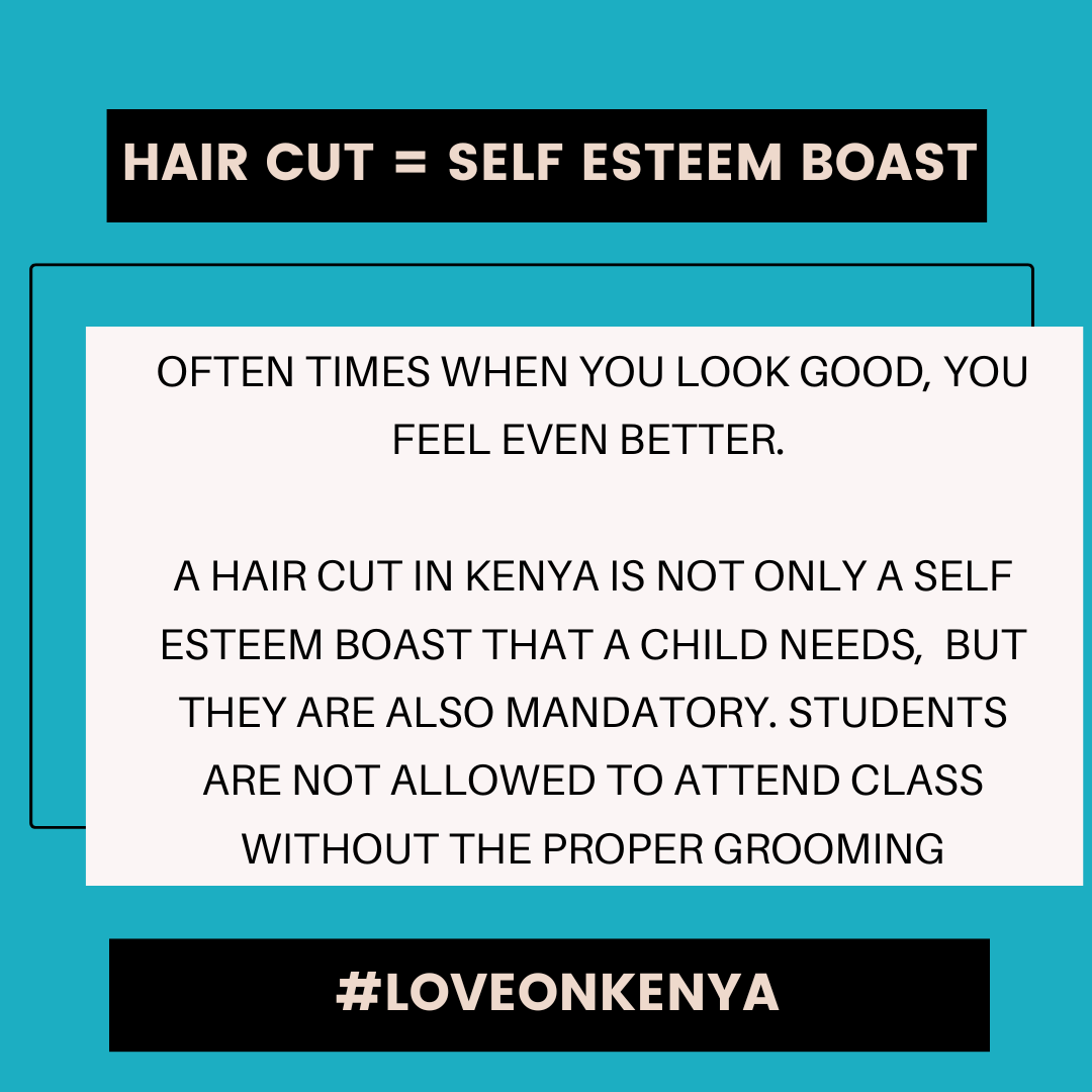 Sponsor a hair cut